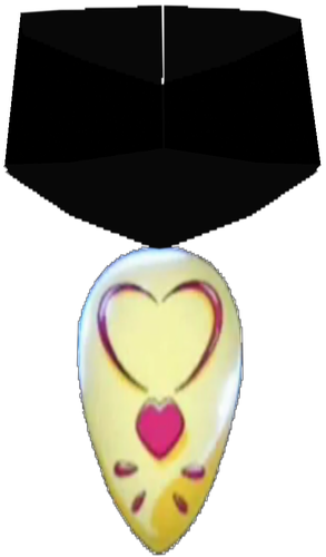 Power Pendant Choker - Pendant (293x500), Png Download