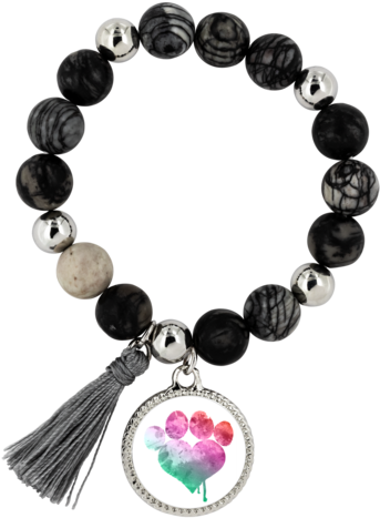 Love Paw Lyric Bracelet - Uv Printed Bracelet Chloe (480x480), Png Download