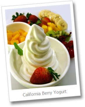 California Berry Yogurt - California Berry (316x388), Png Download