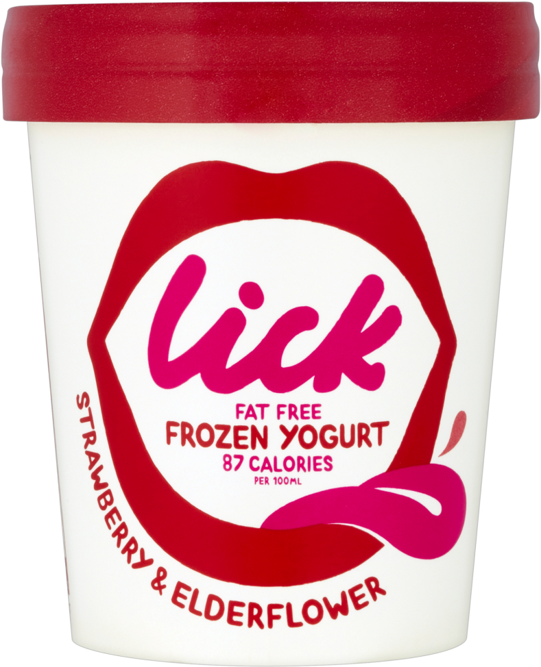 Strawberry & Elderflower - Sugar Free Frozen Yogurt Uk (1024x1024), Png Download