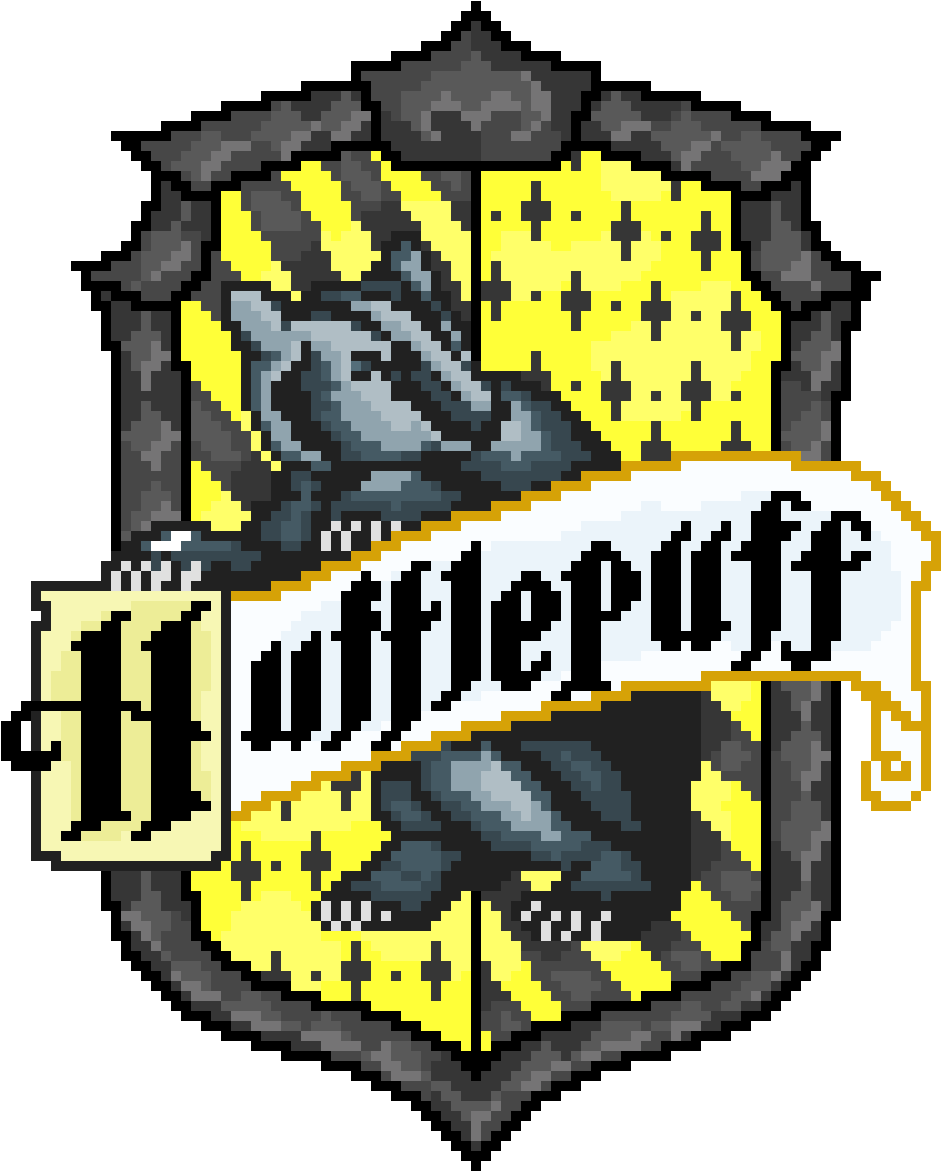 Clipart Transparent Pixilart By Kittyhighfives - Hufflepuff Yule Ball Dress (500x600), Png Download