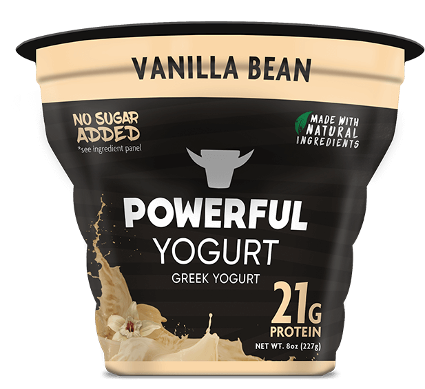 Vanilla Bean Yogurt - Powerful Yogurt Maple ; Brown Sugar Oatmeal 2.2 Oz (640x640), Png Download