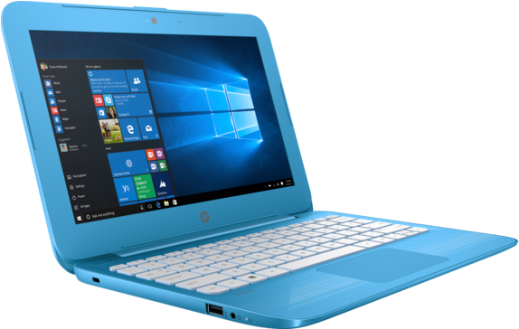 Hp Stream - 11-ah110nr - Right - Hp Laptop Price In Uae (573x430), Png Download