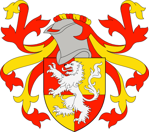 Escudo De Armas Imaginario Para La Casa De Gryffindor - Suffolk Coat Of Arms (510x453), Png Download