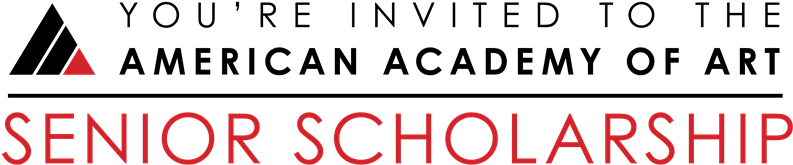Senior Scholarship Banner - American Academy Of Art (800x204), Png Download