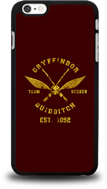 Harry Potter Gryffindor Quidditch Phone Case - Gryffindor Phone Case (636x772), Png Download