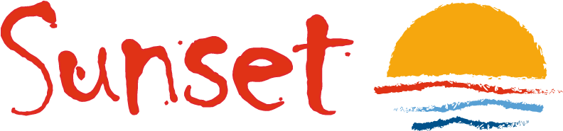 Drawing Sunset Competition Picture Black And White - Sunset Logo Png (1000x450), Png Download