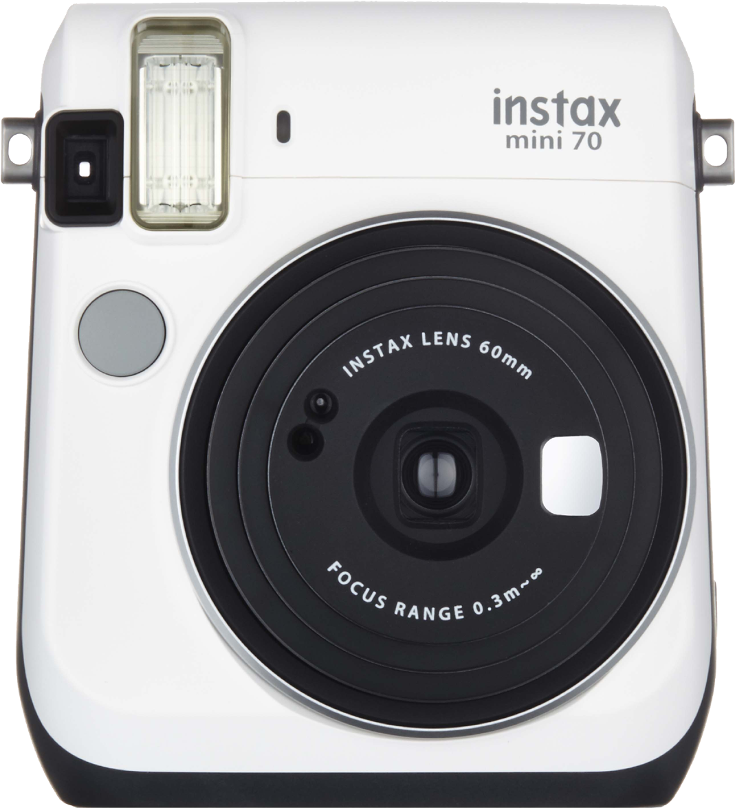 Fujifilm Instax Mini 70 Instant Camera Fujifilm Instax - Fuji Instax Mini 70 White (1600x1200), Png Download