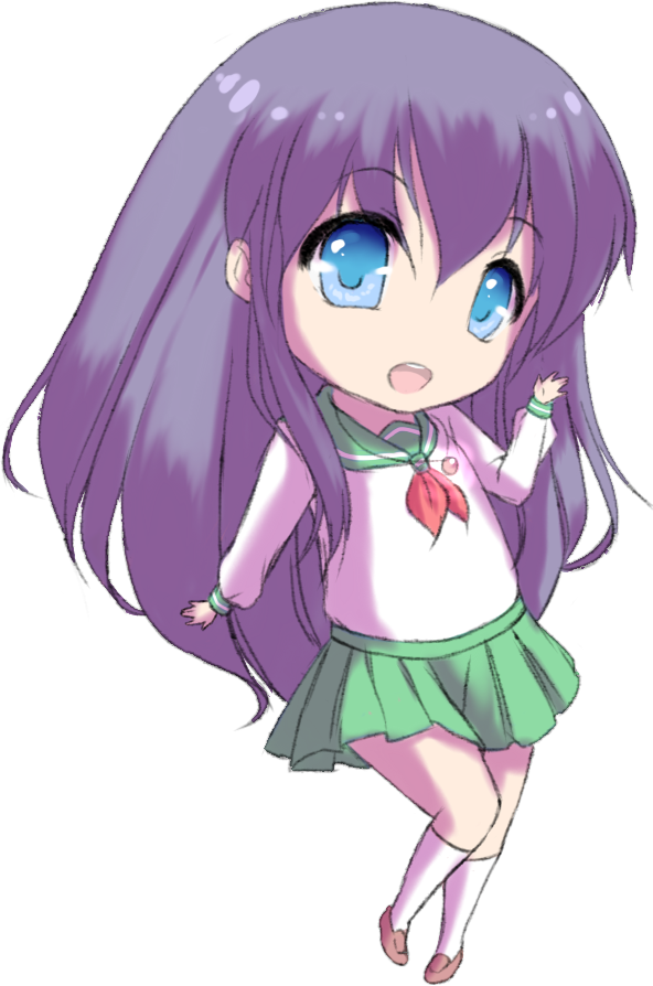 Kagome Chibi By Lady-suchiko - Chibi Kagome (592x894), Png Download