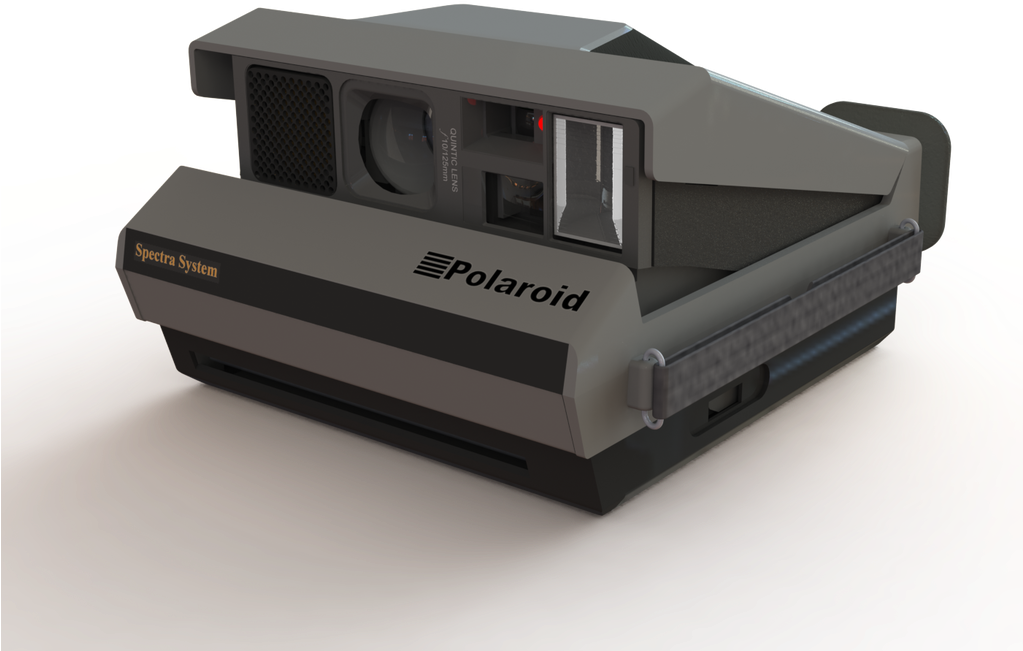 Working With A Partner We Meticulously Modeled And - Instant Camera (1022x800), Png Download