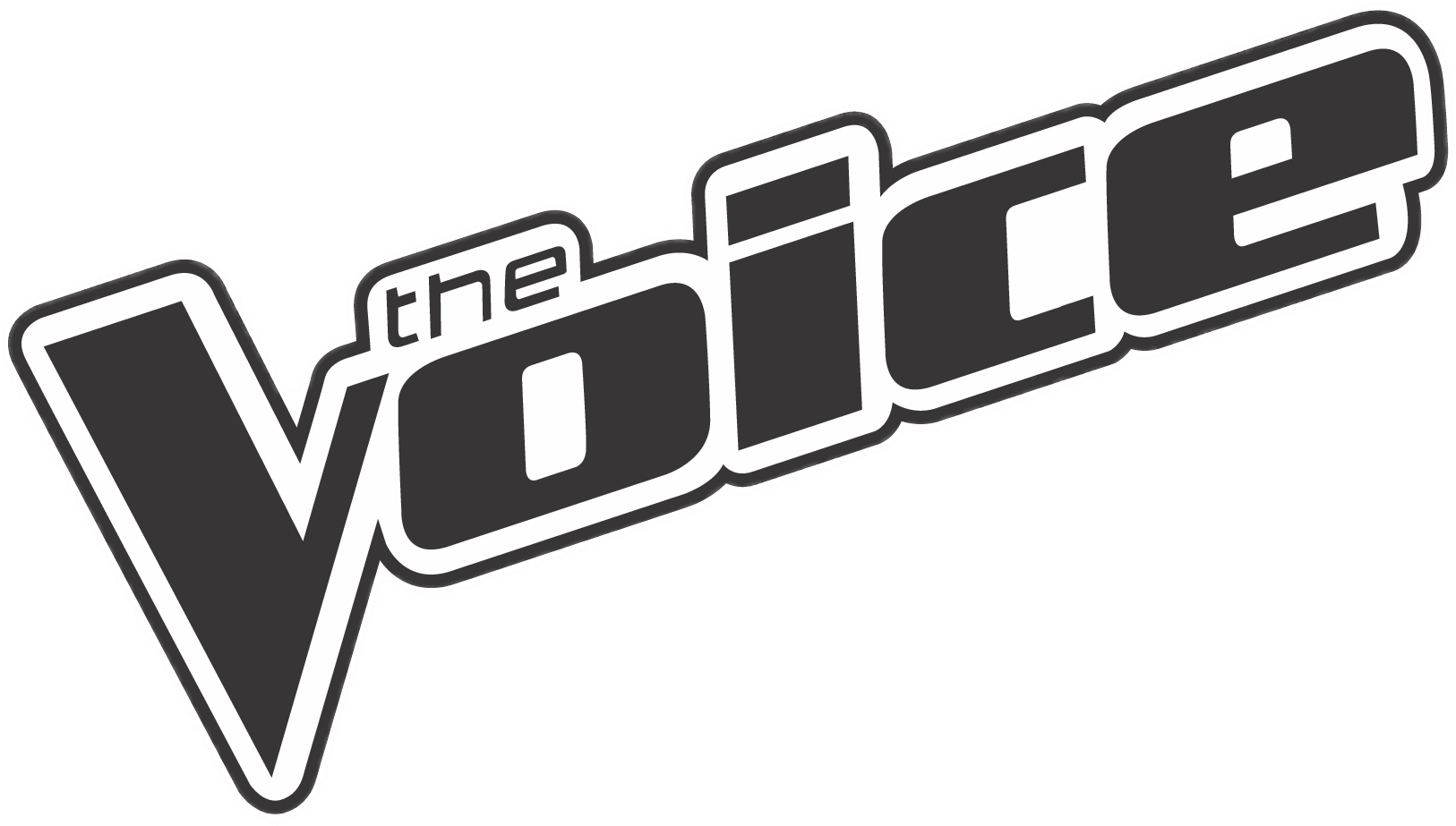 The Voice Logo Black And White - Christina Grimmie The Voice Album (3440x1943), Png Download