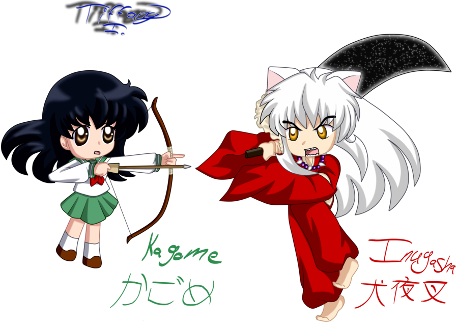 Pregnant And Dating Cast - Kagome Higurashi (900x636), Png Download