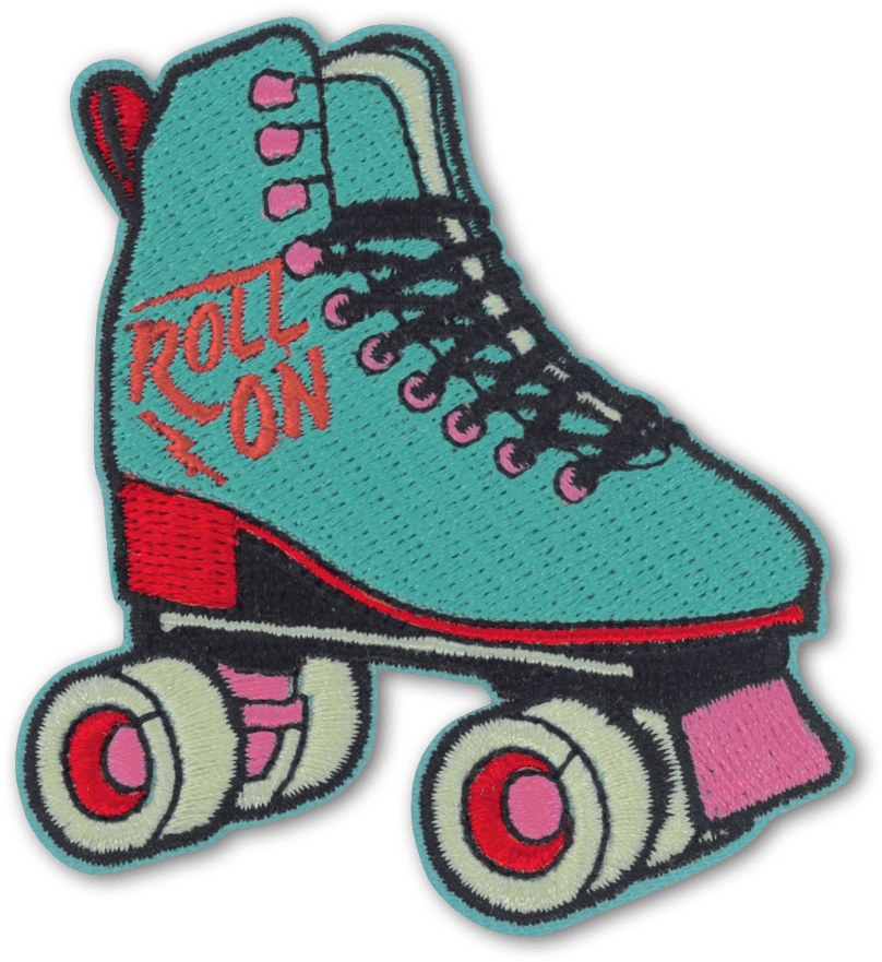 Rollerskate Patch - Roller Derby (1200x1200), Png Download