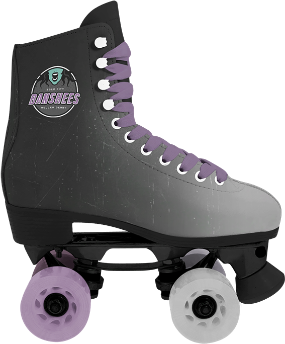 Bold City Banshees Is A Fictional Roller Derby Team - Quad Skates (1136x852), Png Download