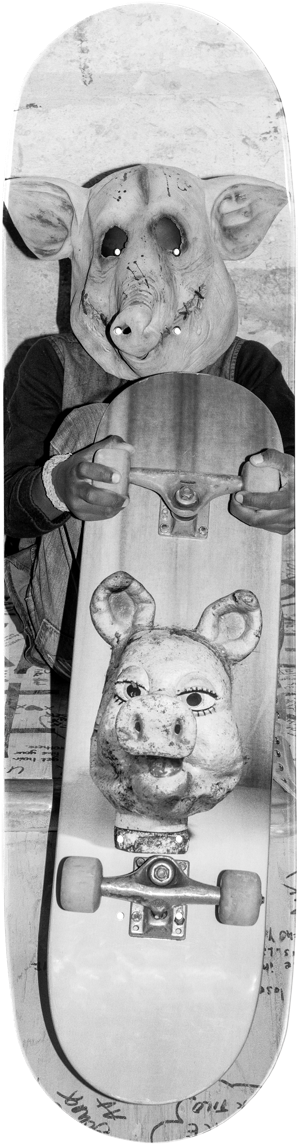 Roger Ballen Piggyback - Roger Ballen (460x1280), Png Download
