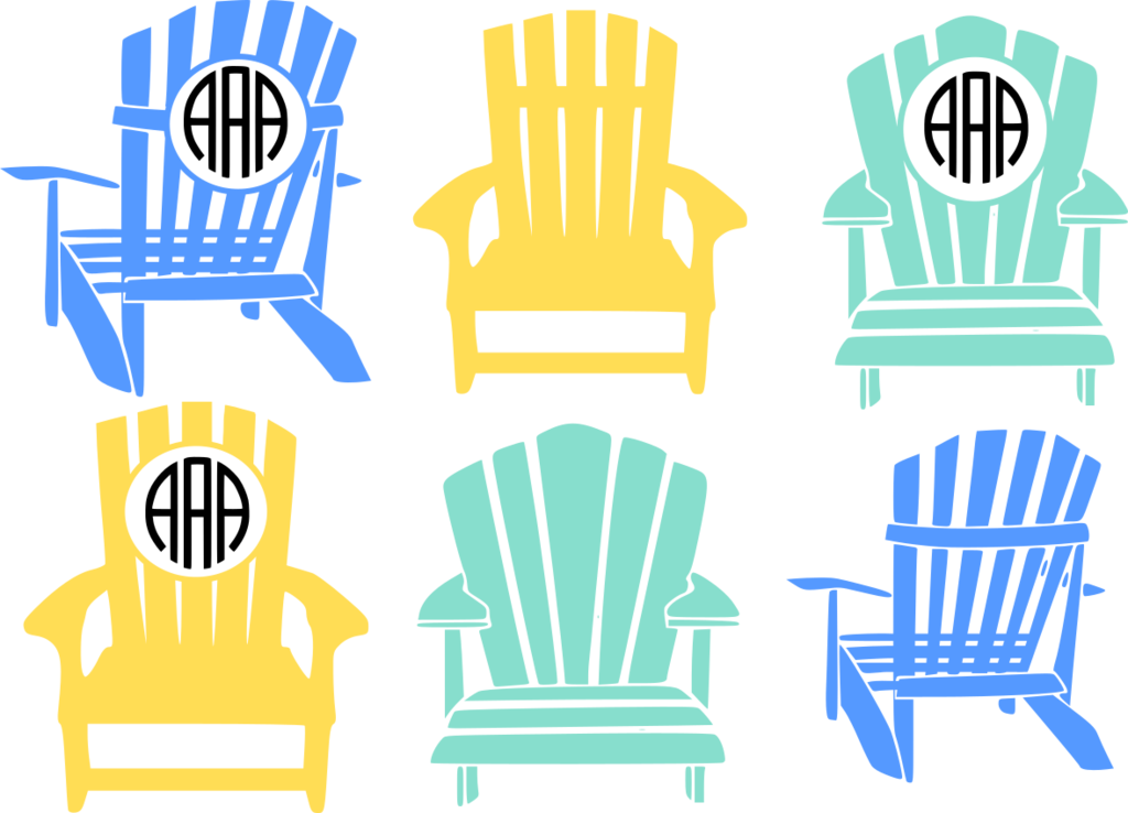 Beach Chair Cut File (1024x738), Png Download