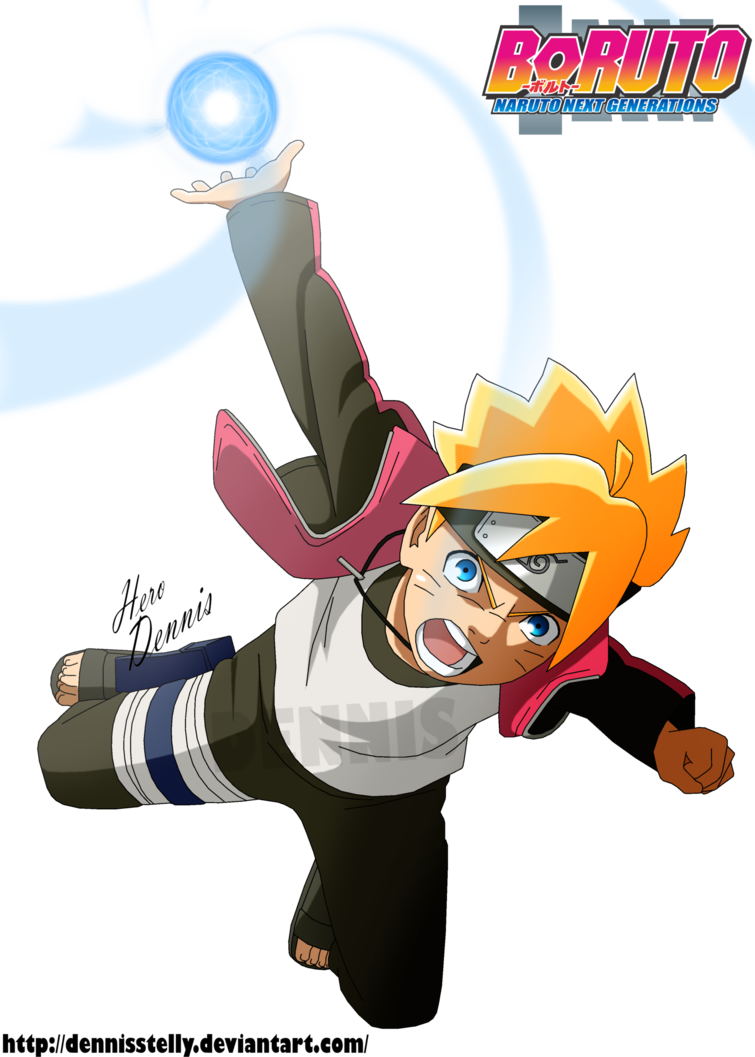 Boruto's Rasengan - Uzumaki Boruto Rasengan Png (755x1057), Png Download