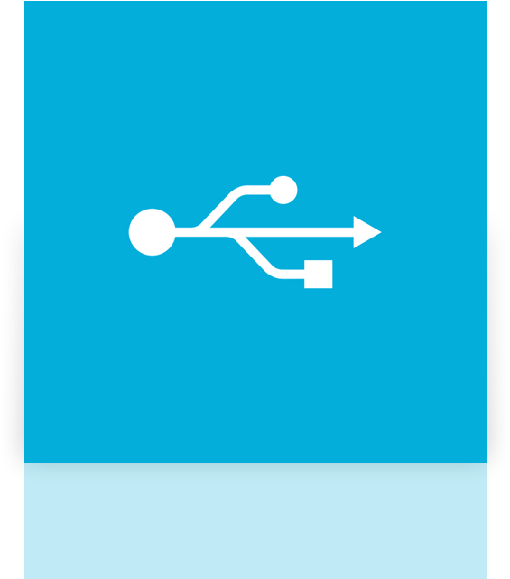 Mirror, Usb, Alt Icon - Ums Enabler Apk Download (640x640), Png Download