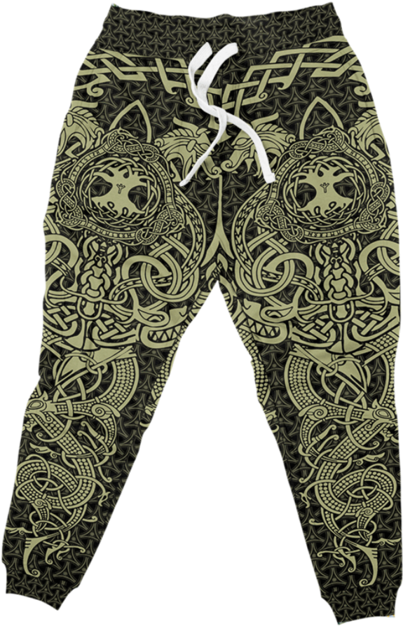 Ragnarök Joggers - Pajamas (900x900), Png Download