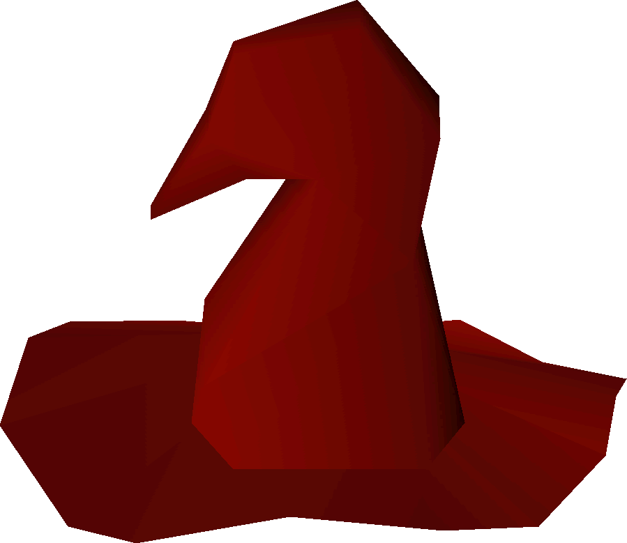 Red Hat Detail - Purple Hat Osrs (899x779), Png Download