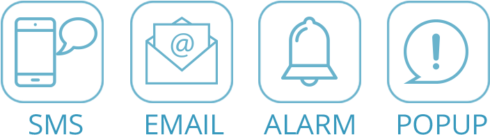 Flowersdelivery - Sms And Email Icon (806x267), Png Download