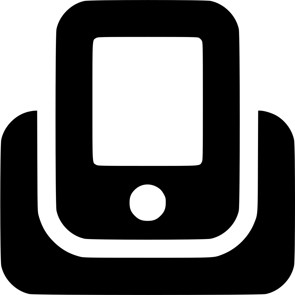 Phone Mobile Contact Call Iphone Ipod Charge Dock Comments - Mobile Phone (981x980), Png Download