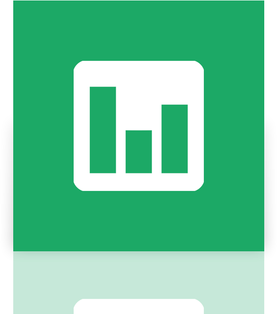 Chart, Mirror, Google, Doc Icon - Icon (640x640), Png Download