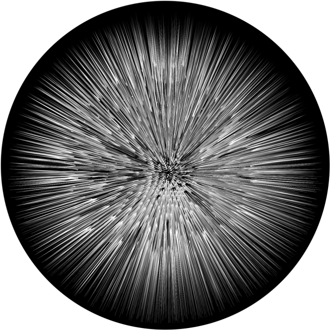 Poof - Poof - Apollo Glass Gobo #sr-6122 (800x800), Png Download