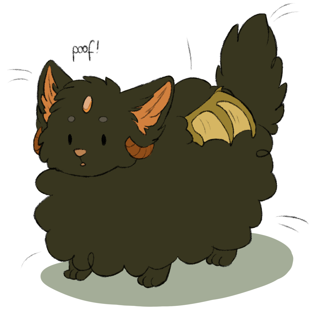 Poof 1/2 For Mitsukilunamaxwell - Illustration (1500x1500), Png Download