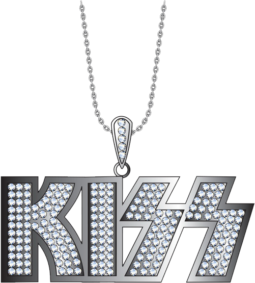 Necklace Clasp - Kiss Diamond Logo Png (640x640), Png Download