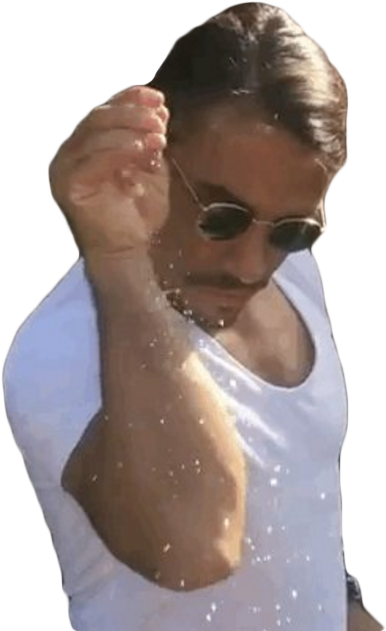 Sacit On Twitter - Nusr Et Salt Bae (692x703), Png Download