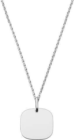 Square Tag Small Pendant - Locket (850x850), Png Download