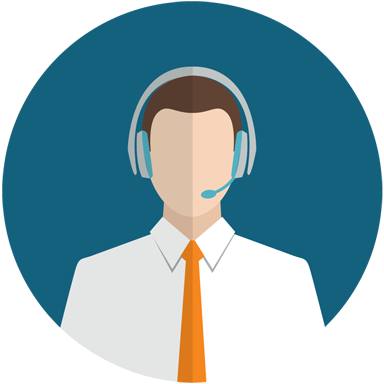 The Cost Of Customer Service - Customer Service Flat Icon Png (384x384), Png Download