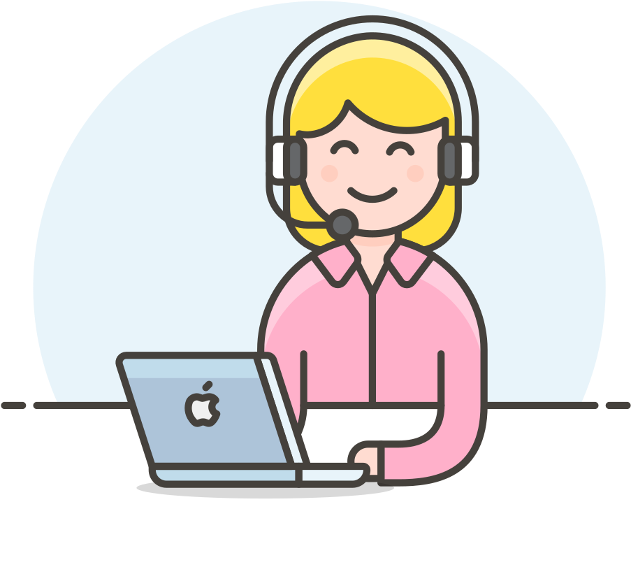Download Svg Download Png - Customer Care Female Svg (1024x1024), Png Download