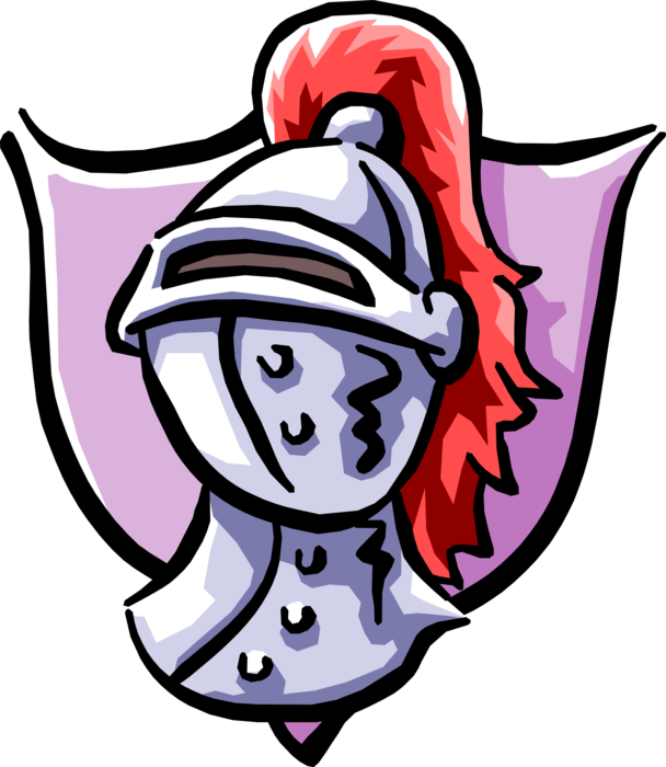Knights Helmet - Knight Helmet Clip Art (416x480), Png Download