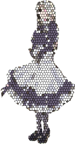 You Cut Bae Up - Cross-stitch (264x503), Png Download