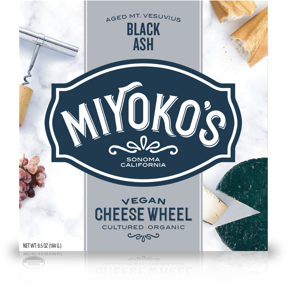Black Ash - Miyoko's Vegan Cream Cheese (720x618), Png Download