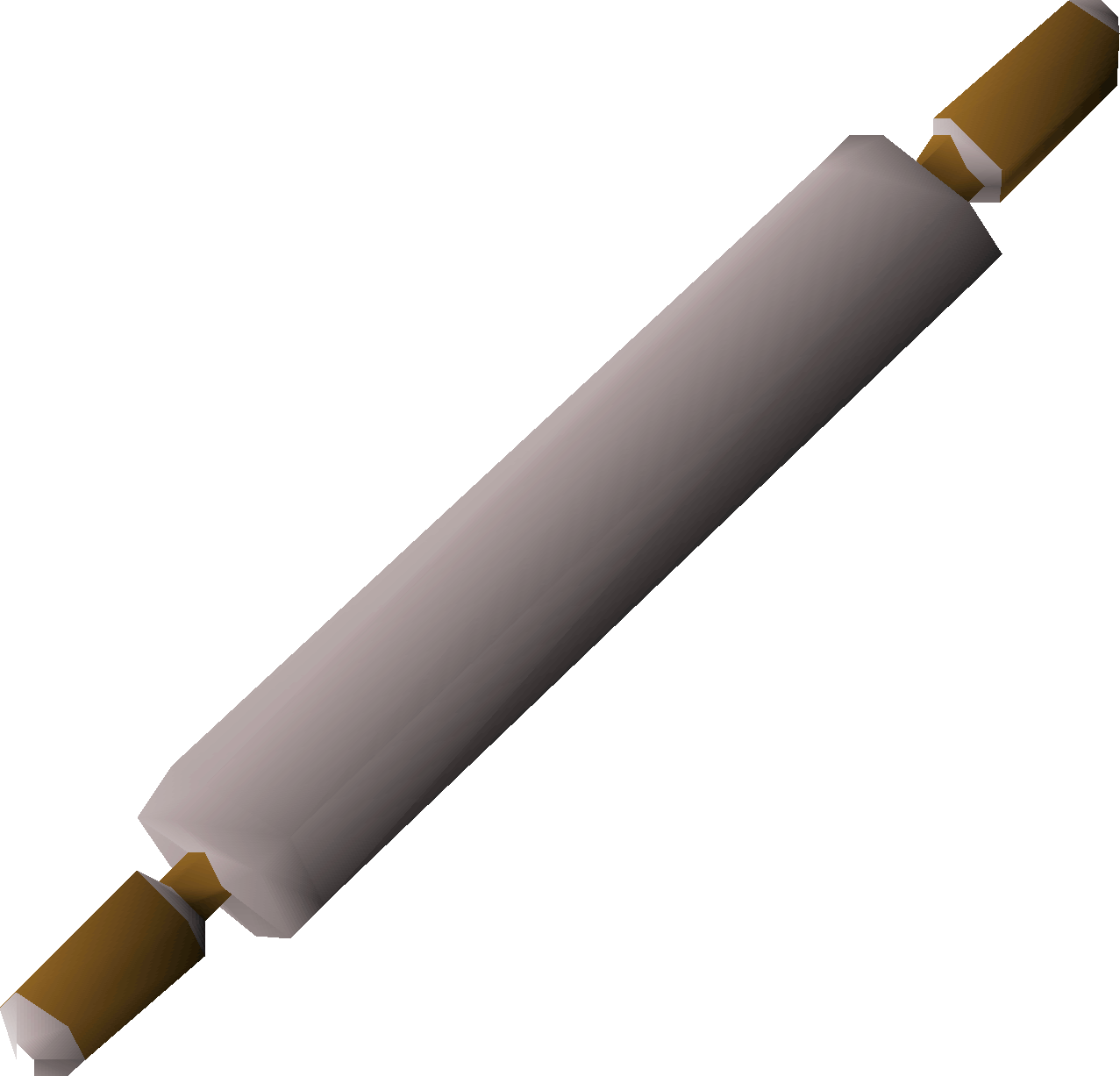 Rolling Pin Detail - Rolling Pin (1277x1227), Png Download