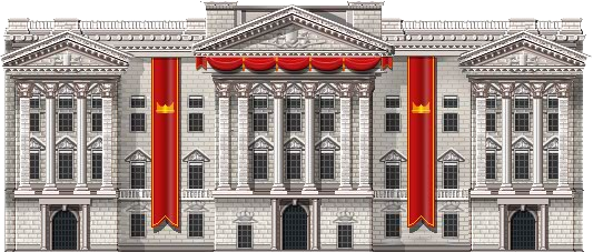 Buckingham Palace - Buckingham Palace Transparent (533x227), Png Download