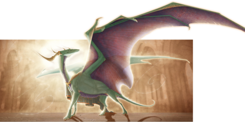 Comish - Holy Keeper - Painting (500x250), Png Download