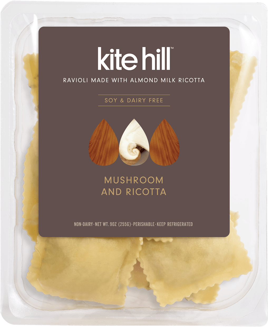 Almond Milk Ravioli - Kite Hill Artisan Blueberry Almond Milk Yogurt - 5.3 (1200x1473), Png Download
