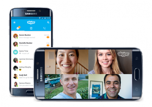 Skype For Android (625x352), Png Download