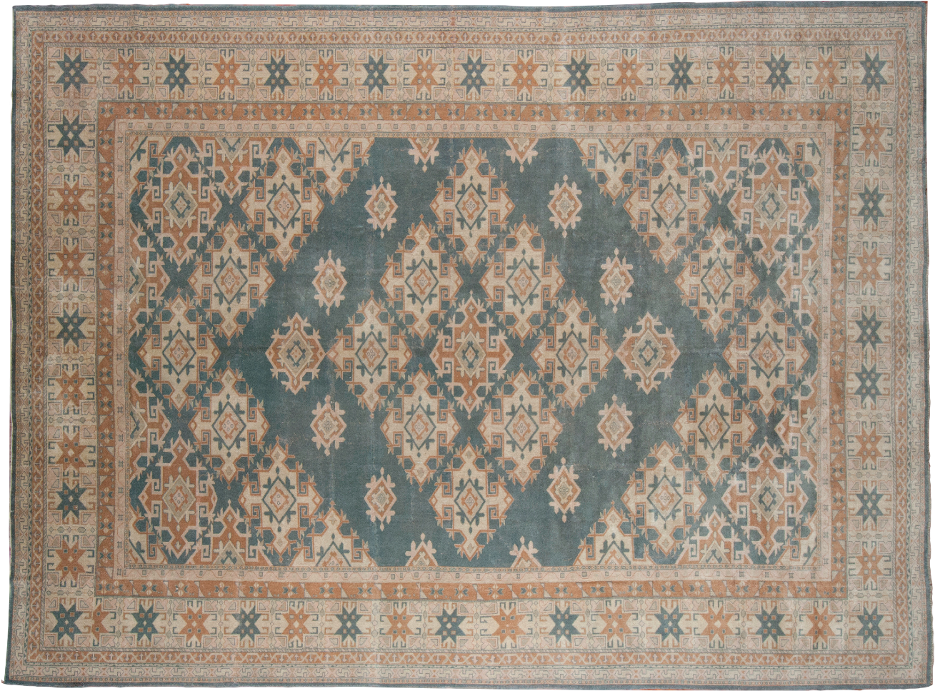 Ee001359 Vintage Oushak Carpet 10 V=1477293994 (1600x1000), Png Download