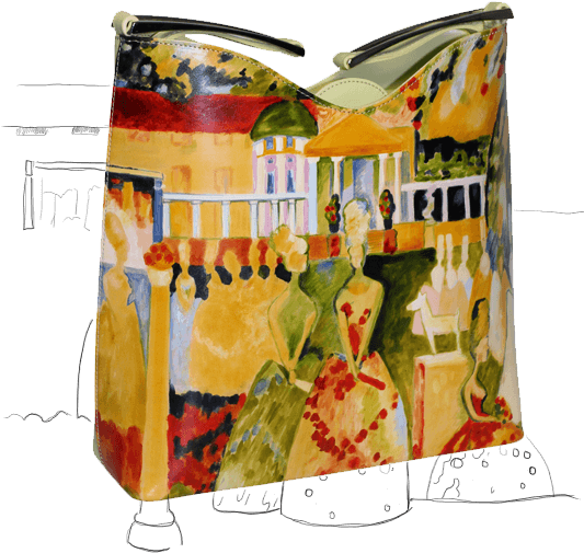 A Very Special Leather Creation Lies At The End Of - Child Art (542x542), Png Download