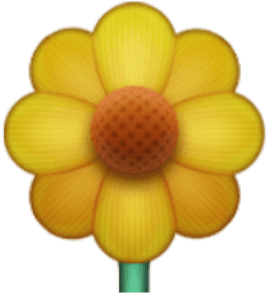 Free Png Ios Emoji Blossom Png Images Transparent - Emoji Iphone Png Flor (480x502), Png Download