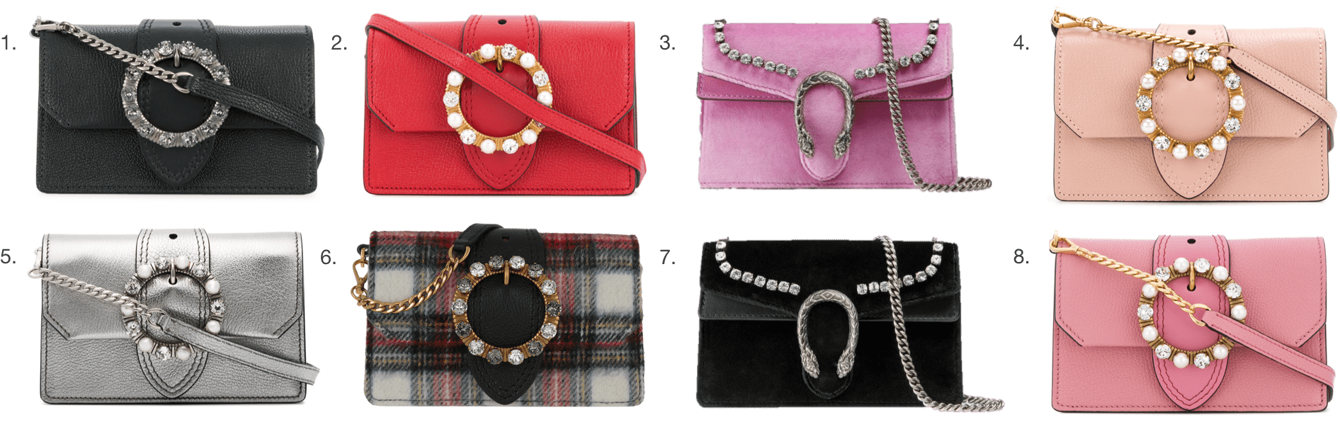Little Mini Bag - Gucci Dionysus As A Belt Bag (1910x604), Png Download