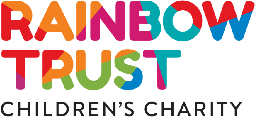A Brand New Look For Rainbow Trust - Rainbow Trust Logo (940x478), Png Download