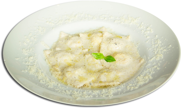 Mushroom Ravioli - Congee (600x400), Png Download