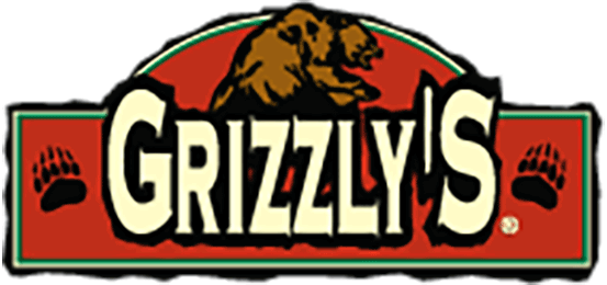Grizzly's Wood Fired Grill & Steaks Logo - Grizzly's Wood Fired Grill Logo (553x260), Png Download