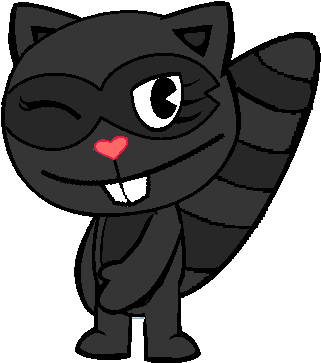 Racoon - Fandom (422x414), Png Download